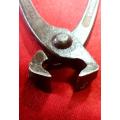 ANTIQUE BLACKSMITH CLIPPER PLIERS . GERMANY