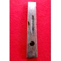 ANTIQUE J.RABONE SPIRIT LEVEL. Rosewood & Brass Torpedo shape.