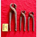 ANTIQUE HOOF CLIPPERS 3 X