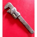 ANTIQUE MINATURE BABY MONKEY WRENCH !! ULTRA SCARCE FIND ! 14CM LONG.