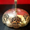 ANTIQUE HALLMARKED TABLE CENTRE PIECE  FRUIT BOWL ON STAND.