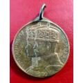 1935 Medal - King George V and Queen Mary Silver Jubilee.Numista Rarity index: 84