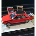 DIE CAST RENAULT FUEGO 1:43 A VIEW TO KILL. JAMES BOND 007 CAR MODEL . MINT.BOXED.