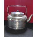 HUGE ANTIQUE 5L STAINLESS COFFEE KETTLE .