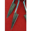 2 X ANTIQUE TO VINTAGE HAND SHEEP SHEARS. BID PER SHEARS. IDEAL FOR KNIFE MAKING !!