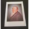 PAUL KRUGER PRINT ON DURABLE CANVAS MATERIAL . IDEAL FOR FRAMING !!