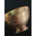 Voortrekker Monument 1838-1938  Brass bowl aandenking.