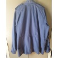 1985 RIOT POLICE JACKET COMPLETE WITH WOOL INNER . LARGE. 90 X LOTS MORE SAME AUCTION !!