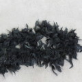 Black Feather scarf - Length 222 cm