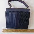 Vintage small blue handbag