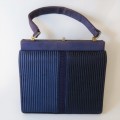 Vintage small blue handbag