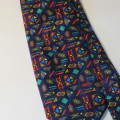 Fabio Milano colorful tie - Length 149 cm