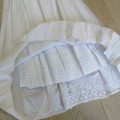 Antique Christening robe used in 4 generations since 1880 - Still in excellent condition - 3 Layers