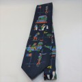 Microsoft cartoon theme tie - Length 146 cm