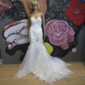 Beautiful wedding dress - Like New - Sizes shown in pictures