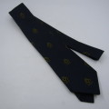 Vintage navy blue Sanlam tie - 137cm