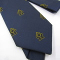 Vintage navy blue Sanlam tie - 137cm