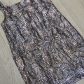 Lavender #261 evening dress - Size XL - Total back length 70 cm - Armpit to armpit 41 cm