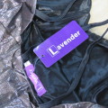 Lavender #254 evening wear - Size Large - Sizes in description