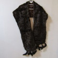 Beautiful condition large fur stole - hi-quality item - 192cm