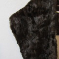 Beautiful condition large fur stole - hi-quality item - 192cm