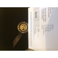 2017 Proof 1/20th Mintmarked KRUGERRAND gold 22ct coin ERROR CERTIFICATE