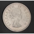 1958 5 shilling Crown Silver coin 14.14g Silver content