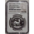 2017 Proof Silver 1oz Krugerrand NGC graded PF69 Ultra Cameo LAST ONE