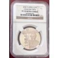 2006 PF70 Proof Protea R1 Silver Desmond Tutu coin NGC graded