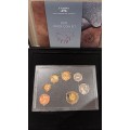 2009 South Africa Proof Coin set Circulation - low mintage 757