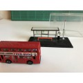 Matchbox London Bus and Bus Stop set