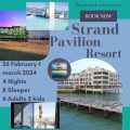Strand Pavilion / 26 February-1 March (4 nights) 6 adults 2 kids