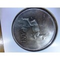 10x RARE TAG EAR R1 Coins @ R250 each.