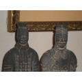 BUY NOW! Pair of Replica Terracotta Warriors (Qui Shi Huang - 210-219 BCE)