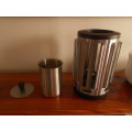 Coffee Pod Dispenser with used pod receptacle, Stainless Steel, Gd Condition