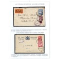 AIR MAIL HISTORY 1925/1932 1st Experimental Airmail & 1st Airmail to London