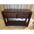 Dining Room Server with Basket Drawers