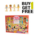 Wooden magnetic dress-ups A - BUY 1 GET 1 FREE