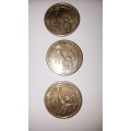 3x Presidential $1 Dollar Coins