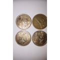 4x Presidential $1 Dollar Coins