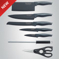 Royalty Line 8-Piece Anti-Slip Carbon Handle Knife Set with Stand