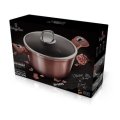 Berlinger Haus 24cm Marble Coating Casserole with Lid BH-6035- i-Rose Edition (READ THE DESCRIPTION)