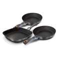 Berlinger Haus 3-Piece Marble Coating Fry & Grill Pan Set - Moonligh, BH-6018 (READ THE DESCRIPTION)