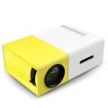 Portable HD LED Projector Laptop USB/SD/AV/HDMI - Black & Yellow