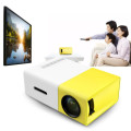 Portable HD LED Projector Laptop USB/SD/AV/HDMI - Black & Yellow