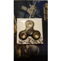 FIDGET SPINNER - BLACK GOLD METAL (LOCAL STOCK)*CHEAPEST SHIPMENT OUT OF ALL SELLERS*