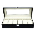 6 SLOT PU LEATHER WATCH BOX *VALENTINES SPECIAL*