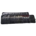 24PC MAKEUP BRUSHES WITH PU LEATHER BAG
