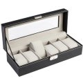 6 SLOT PU LEATHER WATCH BOX *VALENTINES SPECIAL*