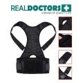 REAL DOCTORS POSTURE SUPPORT BRACE - SIZE: LARGE